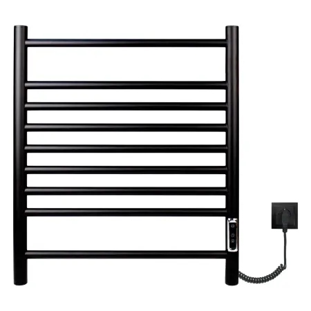 Полотенцесушитель электрический E2.L.50x60.L9.R.Lines (timer) МУАР Black